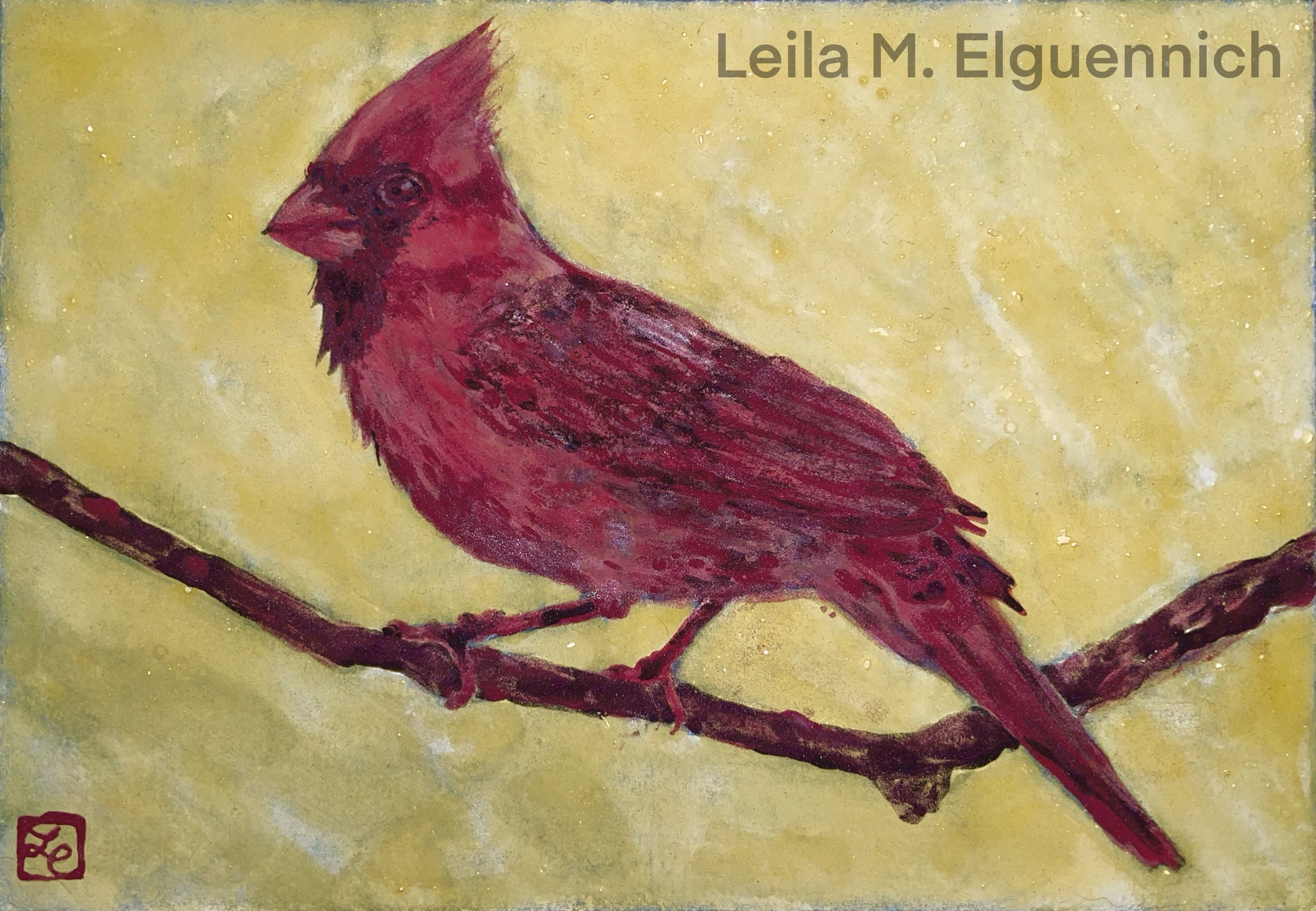 Study of Cardinal
6"x9"
2025