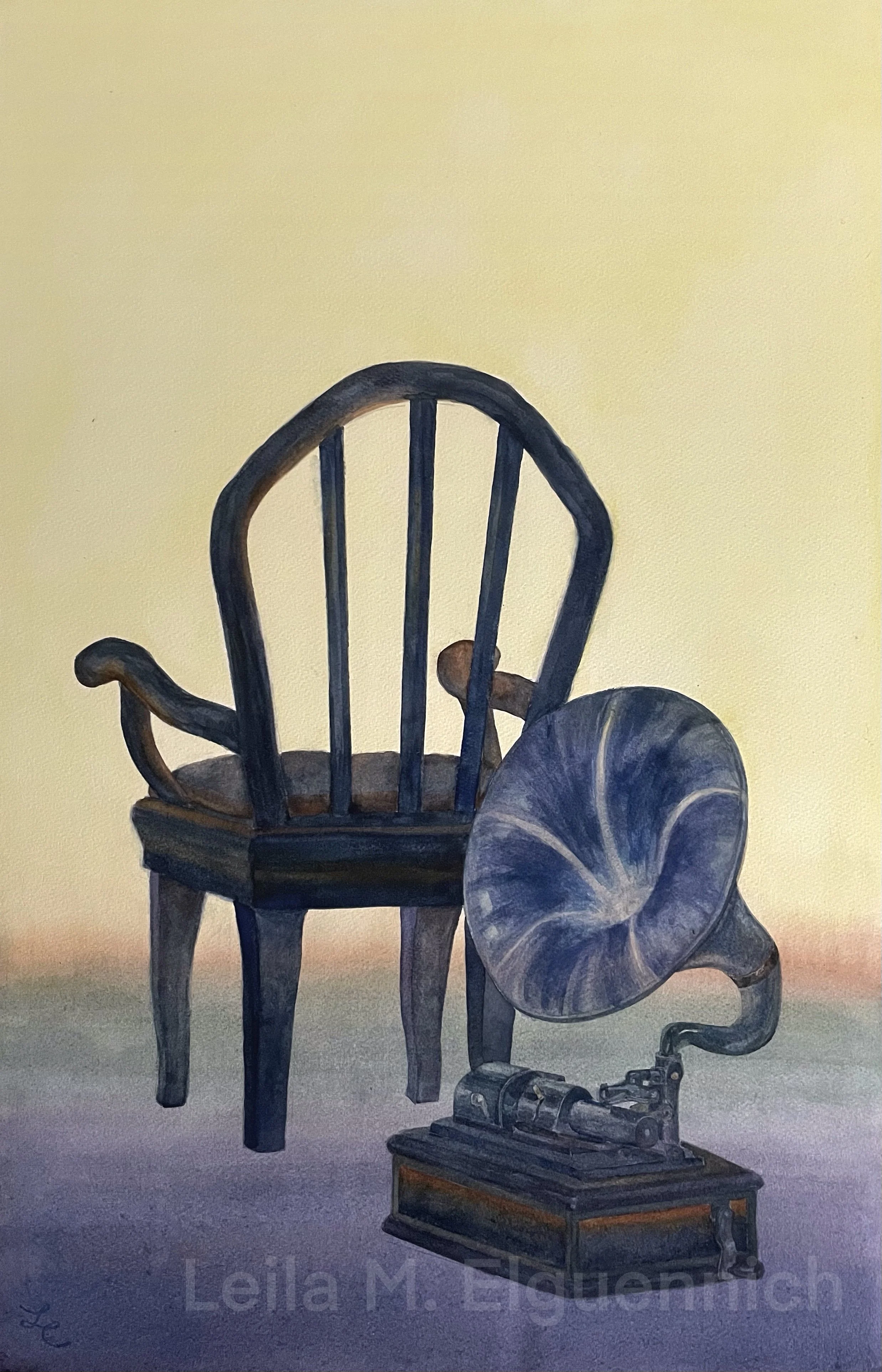 Listen Back to It, Watercolor
28"x18"
2025