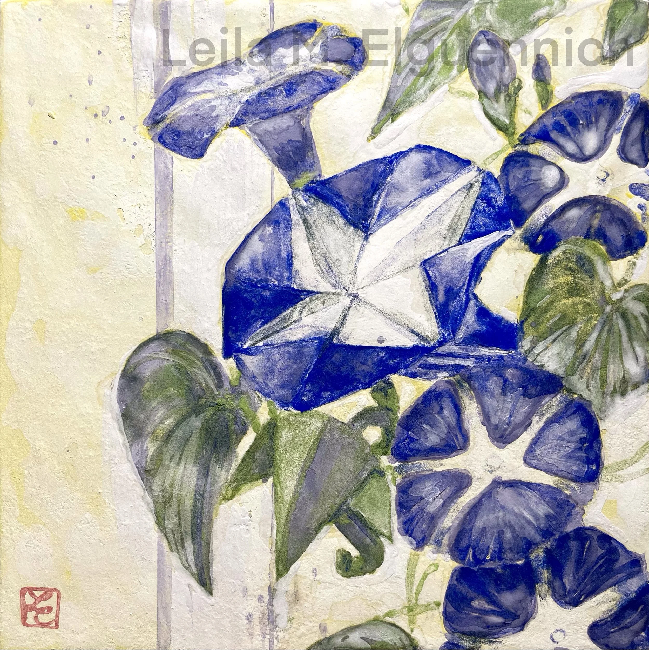 Doesn't Come Naturally, Nihonga
8"x8"
2025