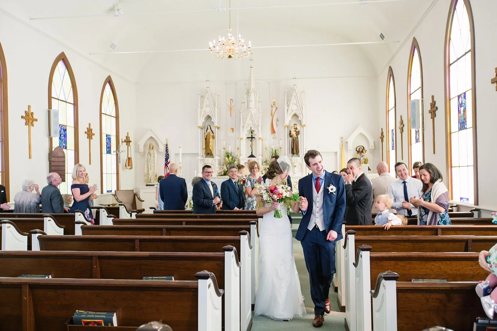 small church wedding in Napa