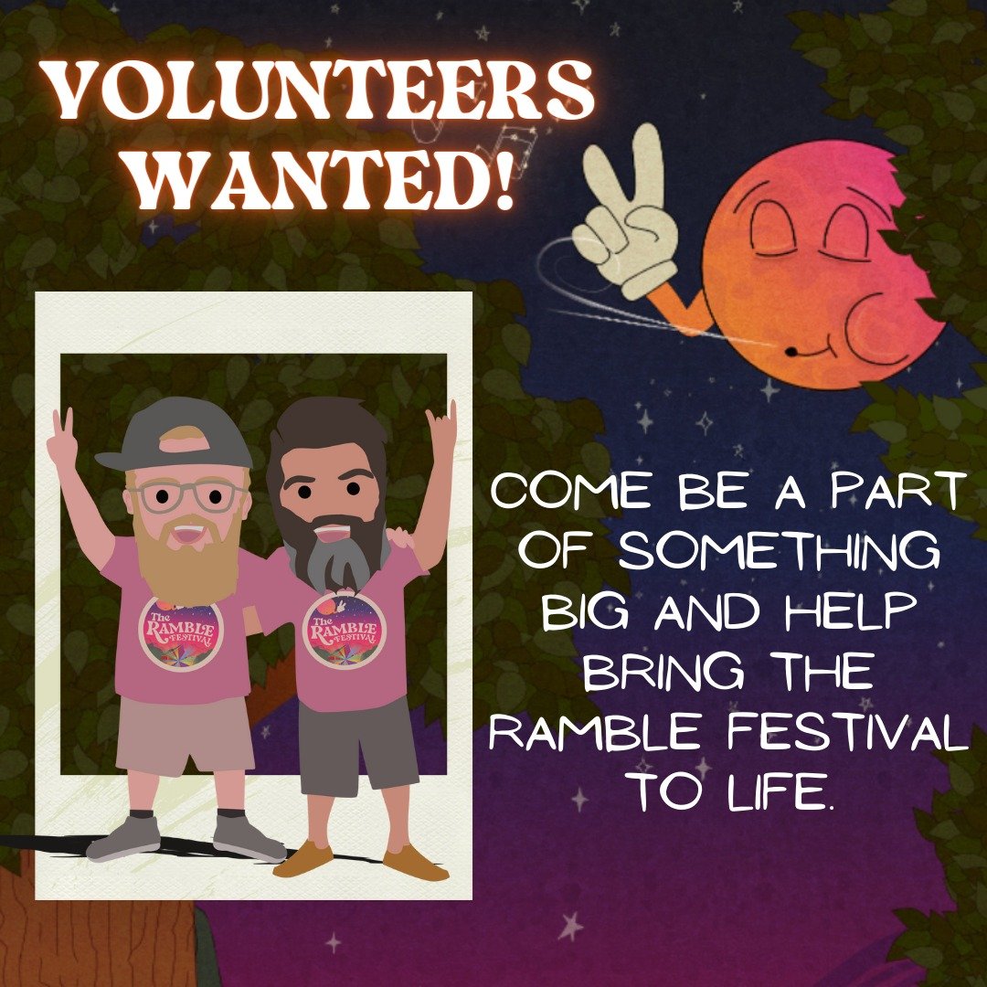 Hey there you wonderful human! 🌟  Do you want to be part of something big and help bring the Ramble Festival 2024 to life?🎉

We&rsquo;re looking for great people with positive attitudes and a desire to be part of the Ramble from the very beginning 