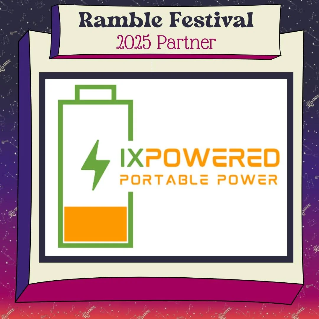 Pro Tip: Don&rsquo;t Start the Ramble at 5% Battery📱
The Ramble Festival is a marathon of music, connection, and spontaneous moments. Your phone&rsquo;s part of the toolkit - don&rsquo;t leave it hangin'.

Reserve your IXPowered Charger Pass early a
