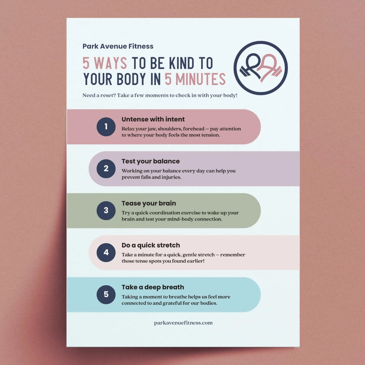 5 Ways to Be Kind to Your Body in 5 Minutes