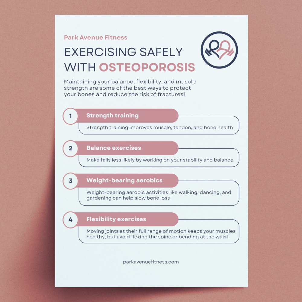 Exercising Safely With Osteoporosis