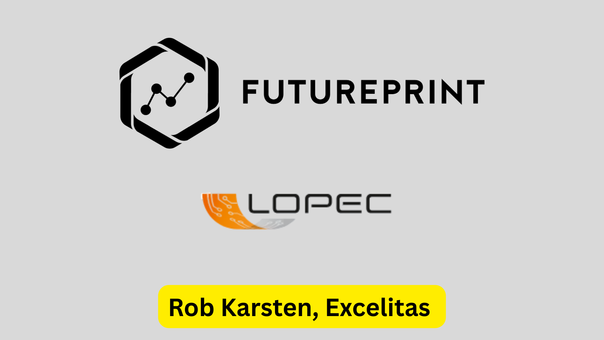 FuturePrint speaks to Excelitas at LOPEC 2026 