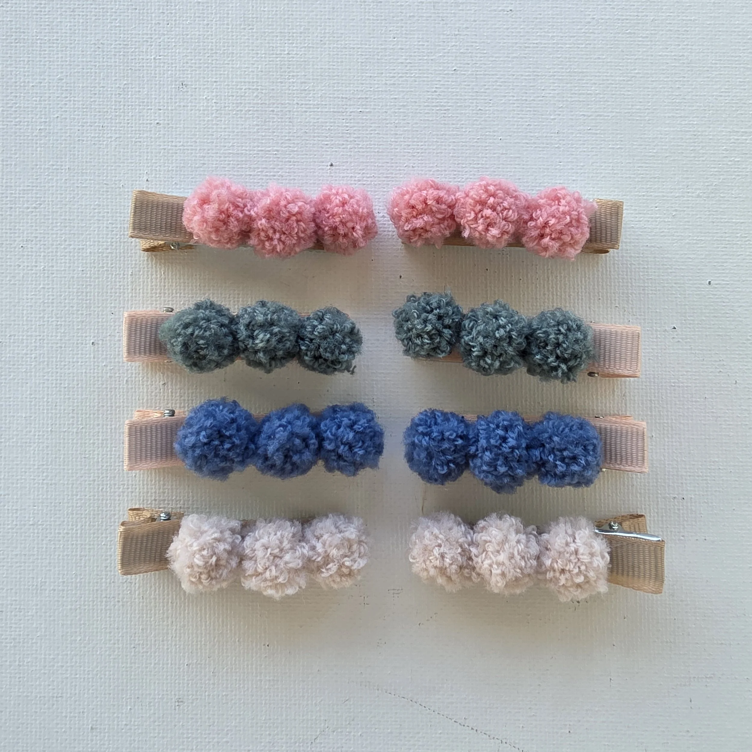 PomPom Clips (pair)