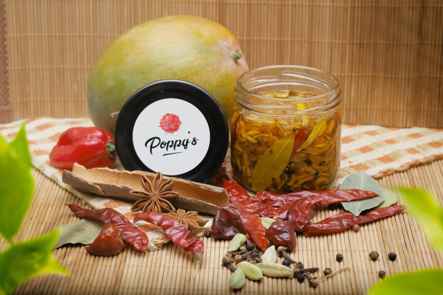 Today&rsquo;s flavour is So Sun-Kissed! ☀️🥭

So Sun-Kissed gets its name from the way its made: the green mangoes in this Achar are cut and sun-roasted outside in the heat for hours! Like its name suggests it&rsquo;s especially popular in the summer