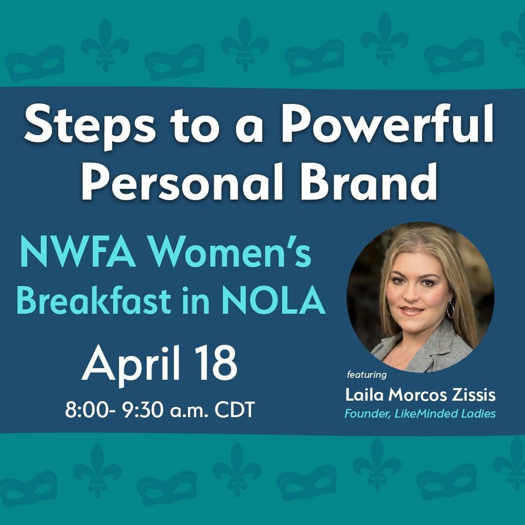 📣 Calling all ladies who will be in New Orleans for the NWFA Convention!  We hope to see you at the NWFA Women's Breakfast - Steps to a Powerful Personal Brand!

🗓️ Date: Thursday, April 18, 2024
🕗 Time: 8:00 a.m. &ndash; 9:30 a.m. CDT
🔗 Register