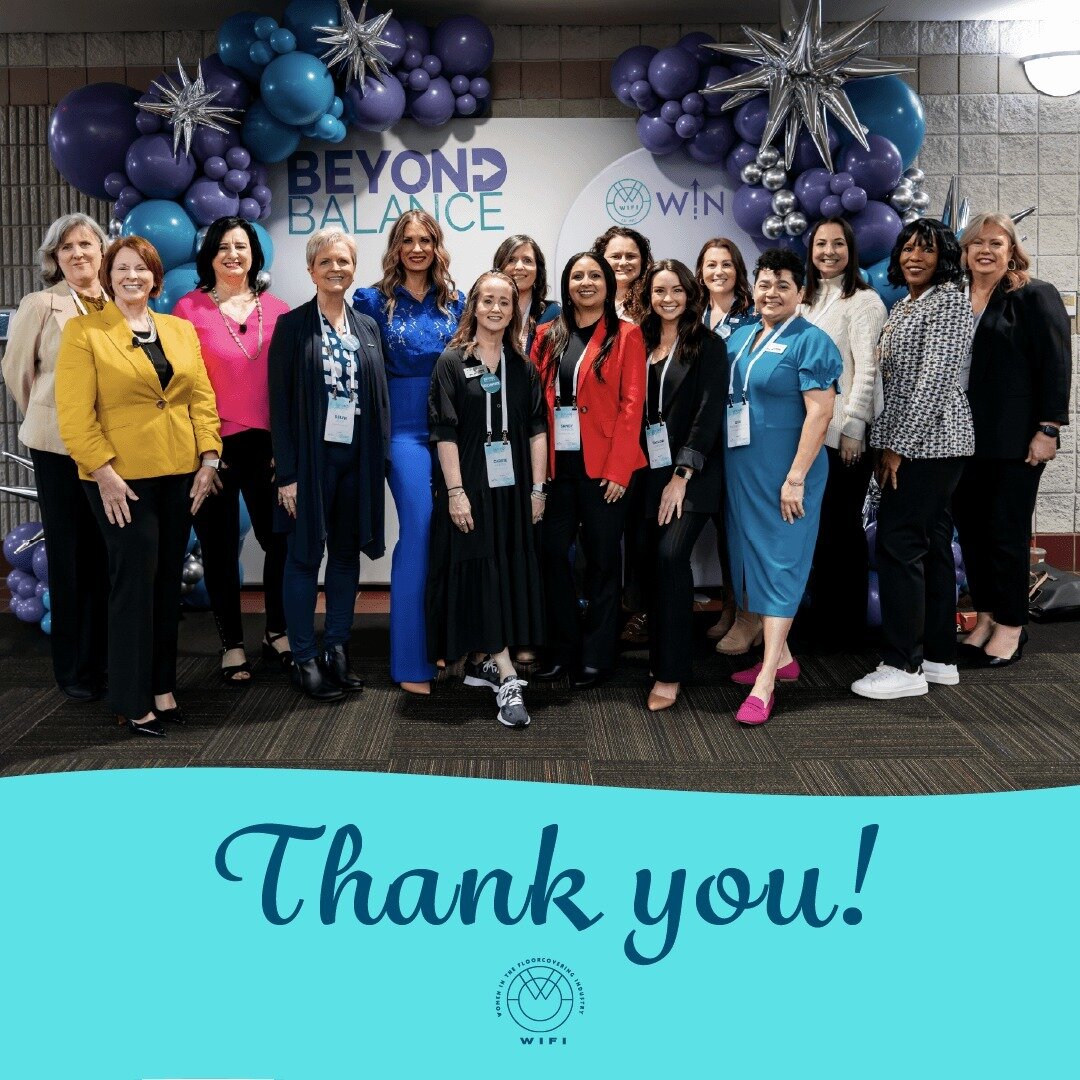 Can we get three cheers for these ladies right here?! 🎉🎉🎉

A huge thank you to the 2024 Beyond Balance Planning Committee for successfully organizing an engaging and informative conference empowering women in the flooring industry! 

Here's to you