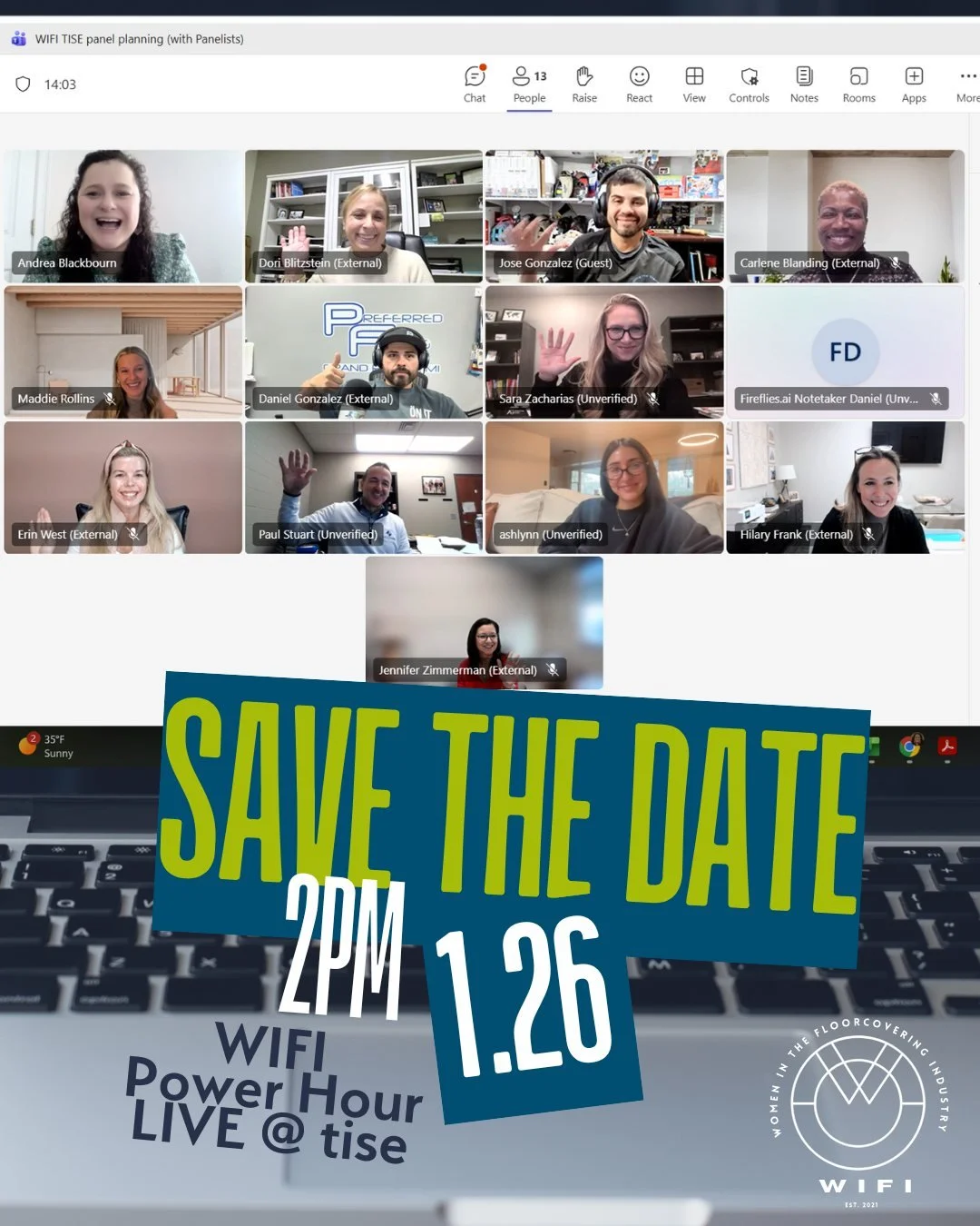 ✨ SAVE THE DATE ✨

Confidence isn&rsquo;t just a feeling &mdash; it&rsquo;s a strategy. 💥
Mark your calendars for WIFI Power Hour LIVE: Confidence as Strategy, hosted in collaboration with @thehuddleforwardprogress, at @tiseevents on Monday, January