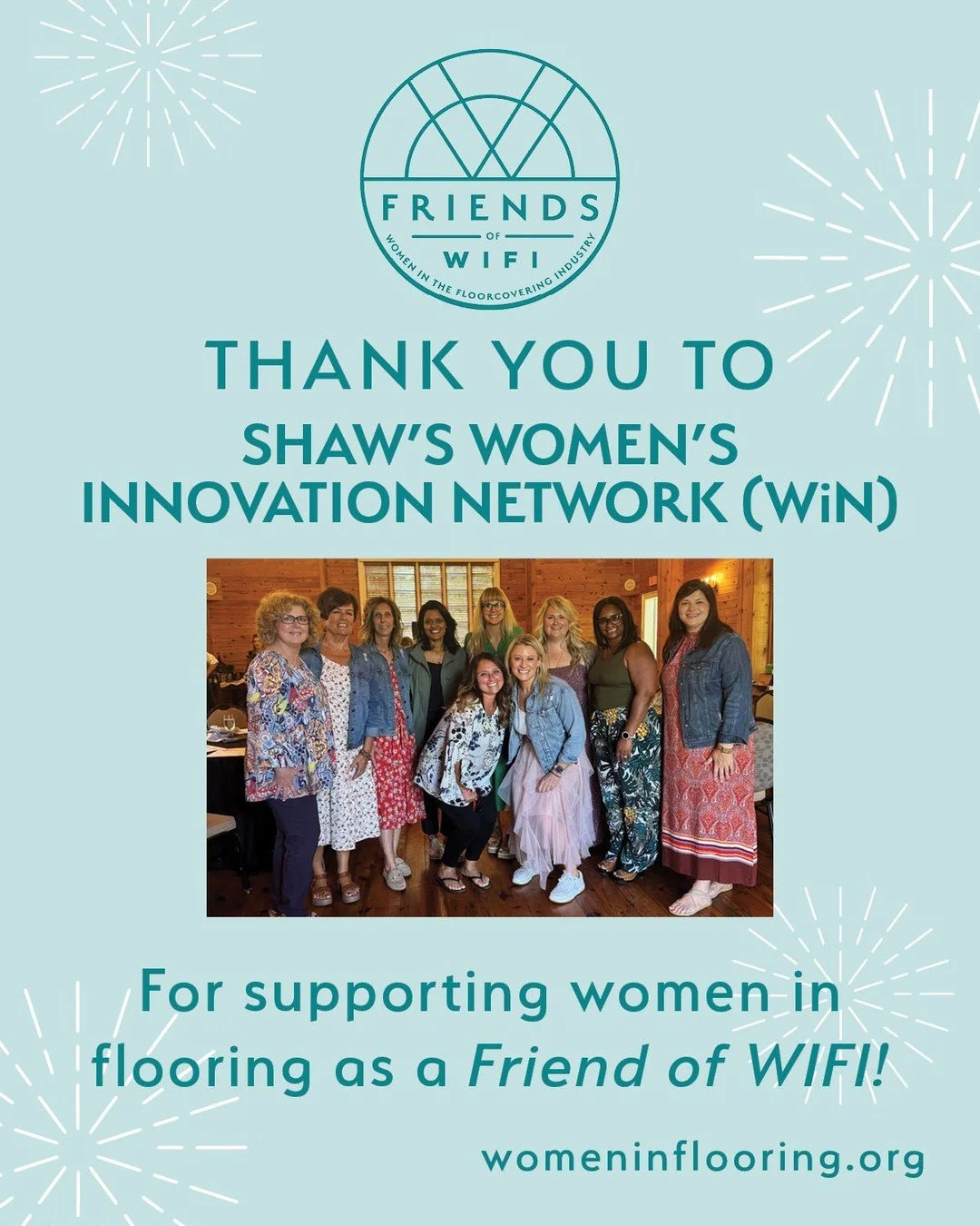 ⭐ Strong leadership creates lasting impact!

We&rsquo;re thrilled to celebrate @Shawfloors' Women&rsquo;s Innovation Network (WiN) for their partnership as a Friend of WIFI and their continued commitment to uplifting women across the flooring industr