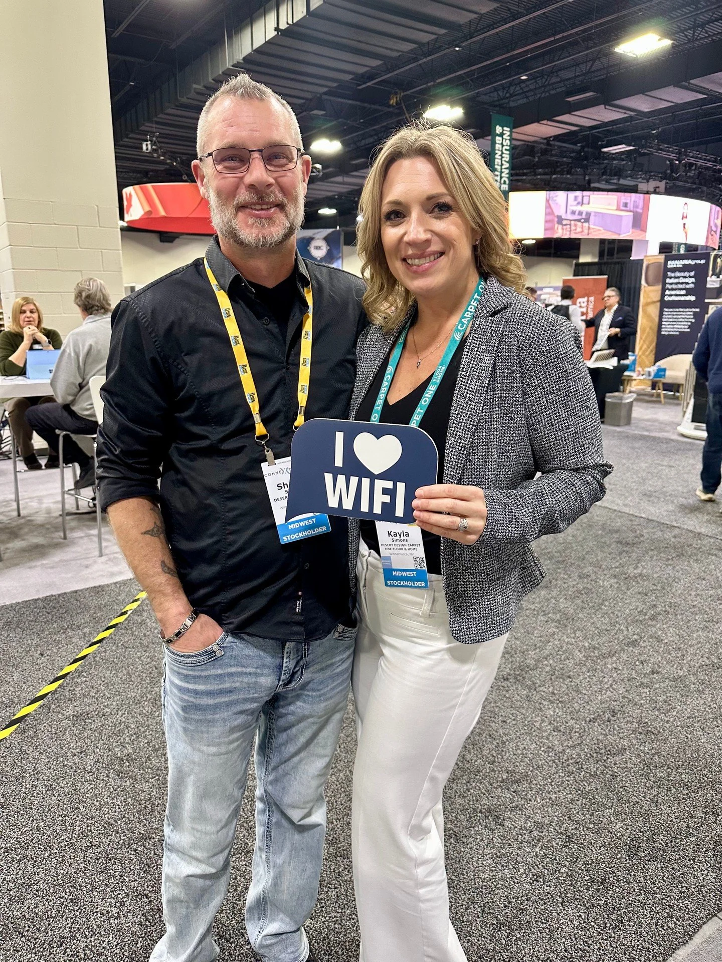 We caught up with Kayla Simons (and her husband, Shelby&mdash;clearly her favorite plus-one 😄) on the red carpet&hellip;okay fine, the grey carpet in Denver at the CCA Global Convention. One of our TISE panelists, serving looks, insights, and confid