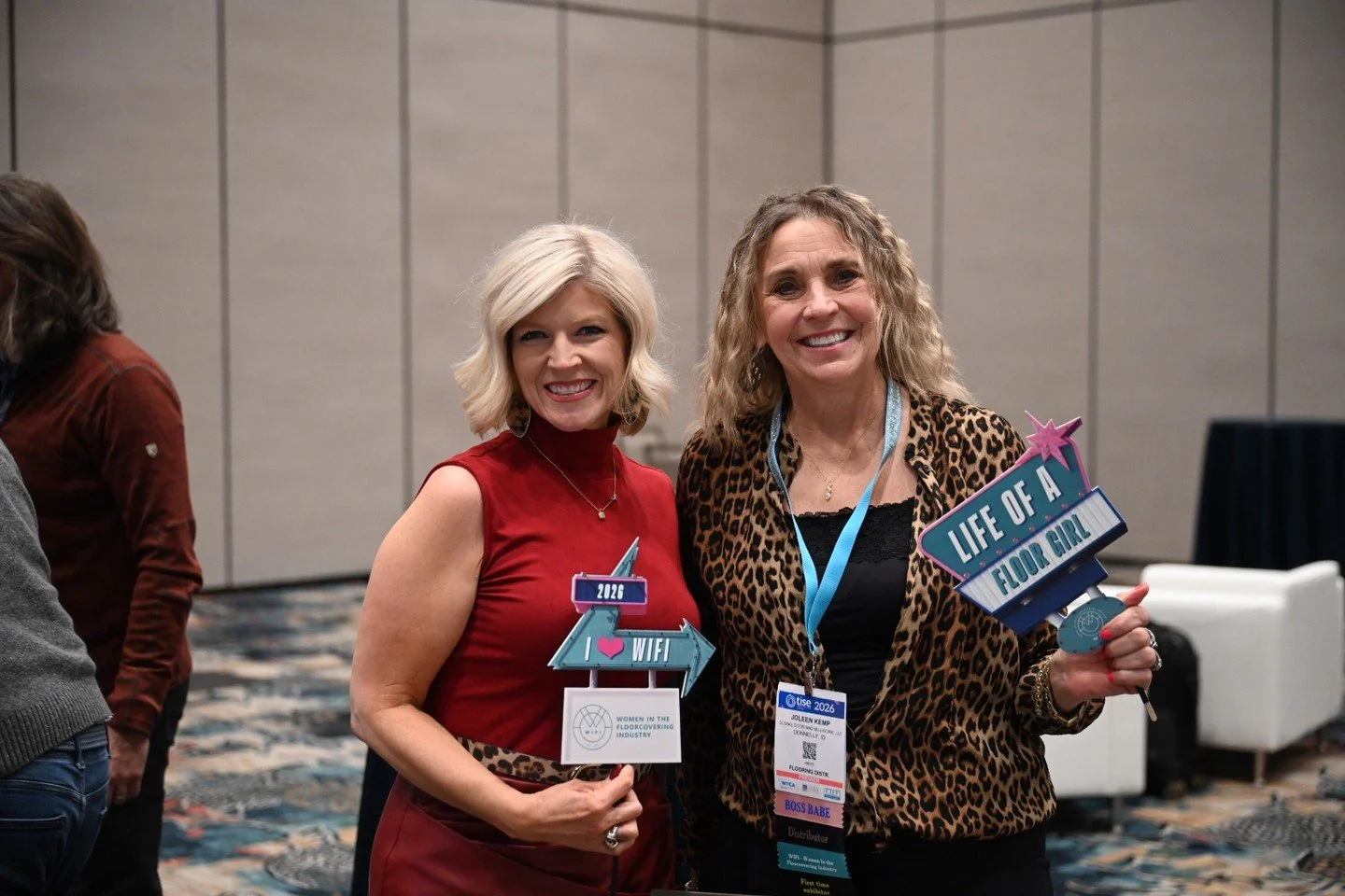Still riding the high from TISE yesterday 🎶✨
We had a blast at Education Day and loved taking photos of all the incredible women in the floor covering industry who stopped by&mdash;because this community deserves the spotlight. Everyone was living t