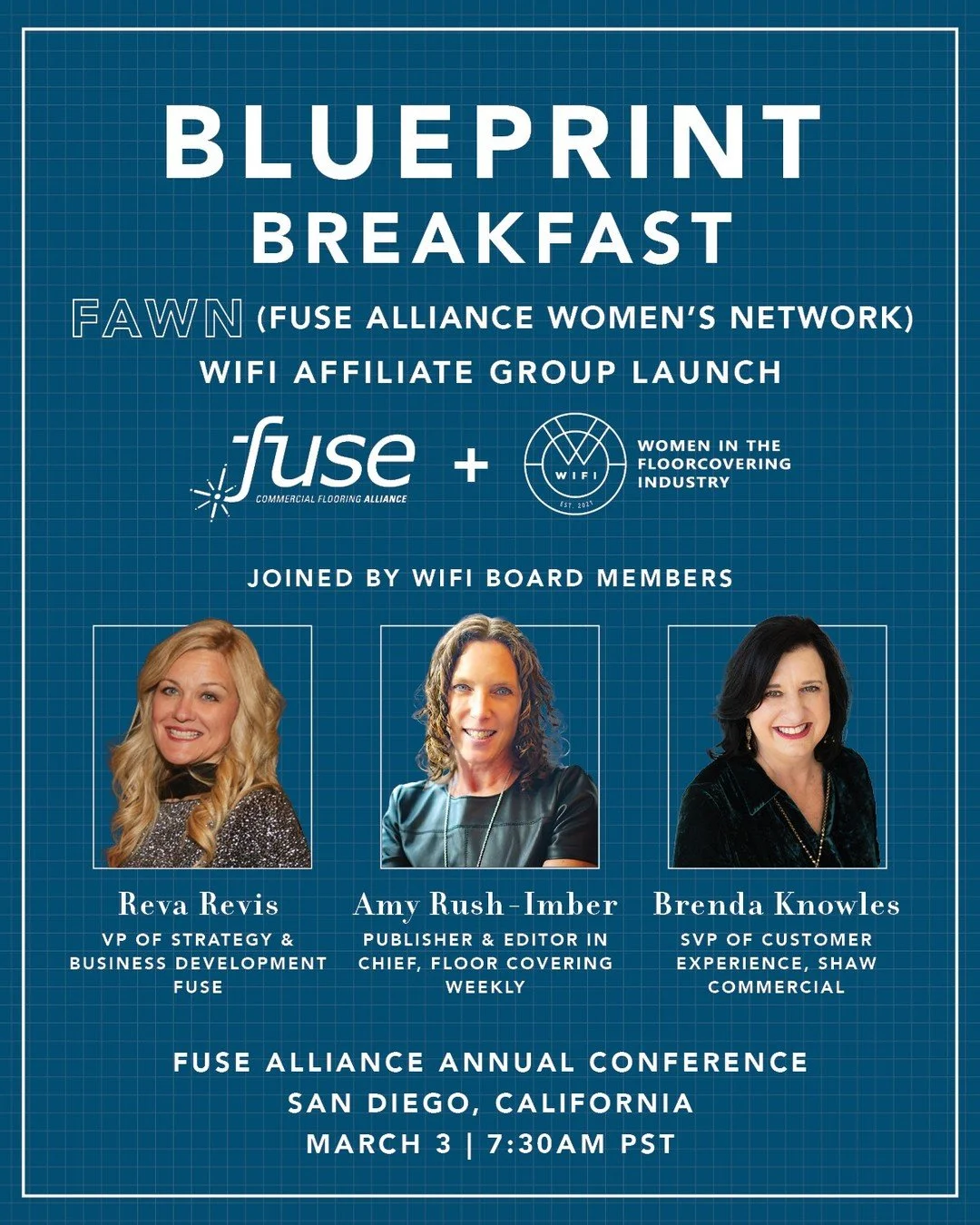 🔥 Something BIG is launching...

On March 3 at 7:30AM PST, we&rsquo;re officially launching the newest WIFI affiliate group, FAWN (Fuse Alliance Women&rsquo;s Network) at The Blueprint Breakfast during the Fuse Alliance Annual Conference in San Dieg