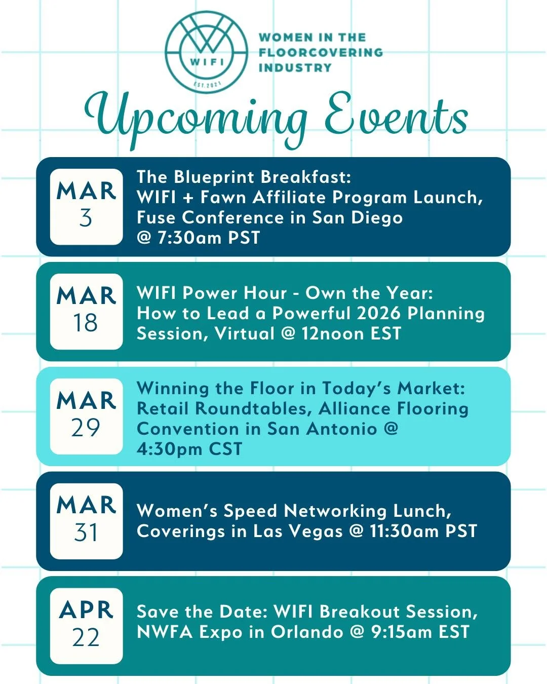 💥 Leadership isn&rsquo;t accidental, it&rsquo;s built in moments like these!

Register now at the link in our bio > Gatherings for our upcoming events!

☕ March 3 | 7:30AM PST |@fusealliance Annual Conference, San Diego
The Blueprint Breakfast: W