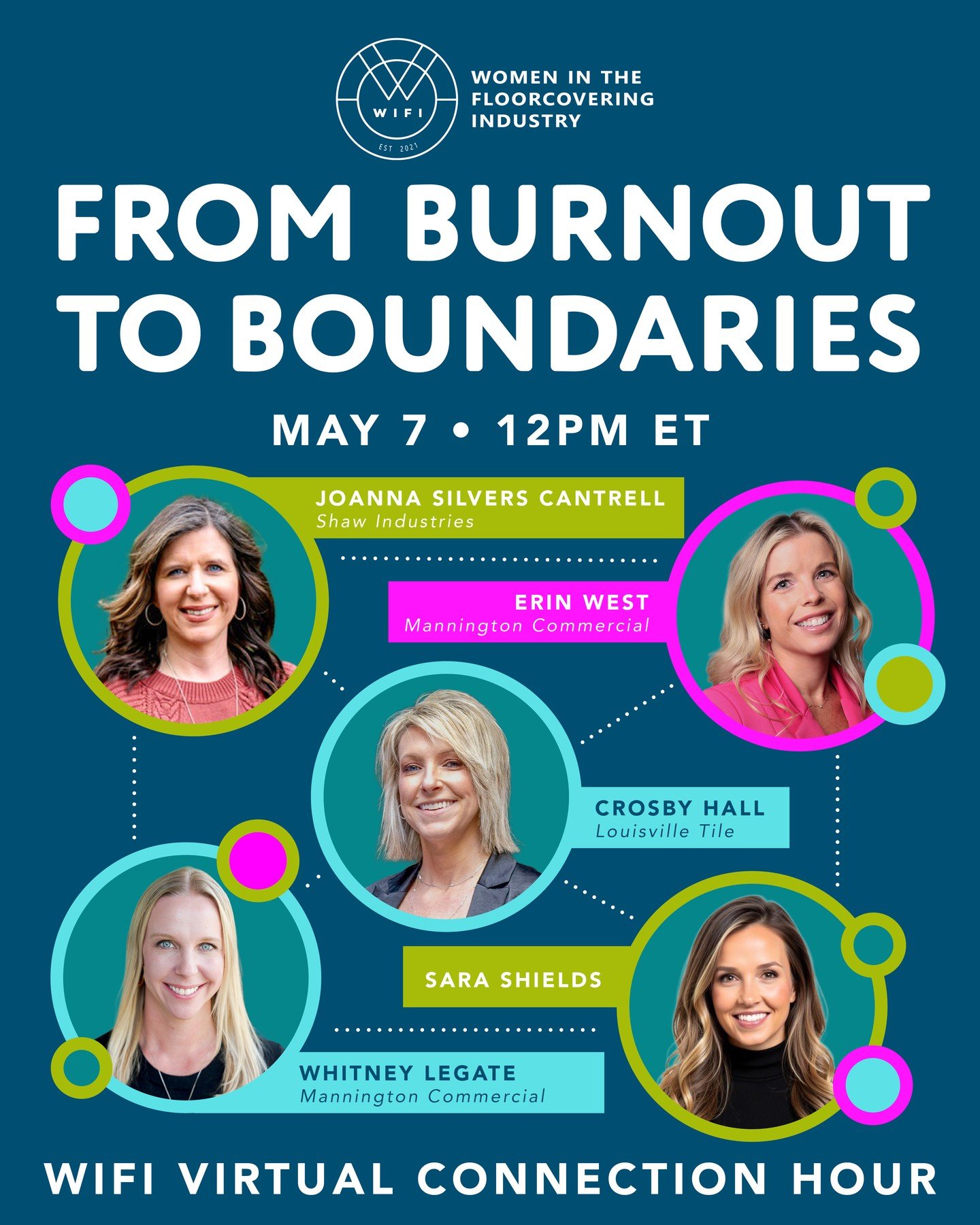 How do you recognize burnout before it starts to impact performance? That&rsquo;s exactly what we&rsquo;ll be diving into at our all-new WIFI Connection Hour: From Burnout to Boundaries; a fresh take on Power Hour!

🗓 May 7
⏰ 12 PM ET
💻 Virtual

In