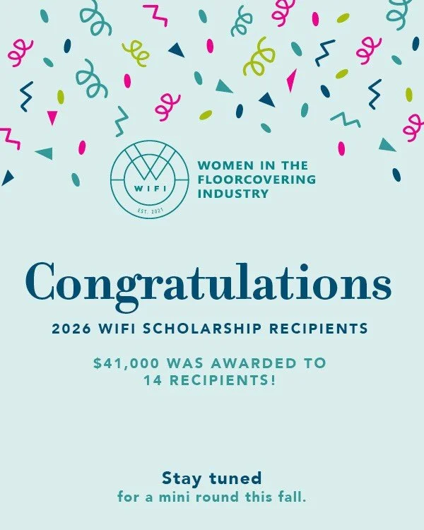 WIFI is proud to announce over $41,000 in scholarships awarded to 14 women, supporting their growth through college, trade schools, and professional development!

⭐ Meet our Scholarship Recipients:
&bull; Melissa Baker (Corlew &amp; Perry Inc), TN, c