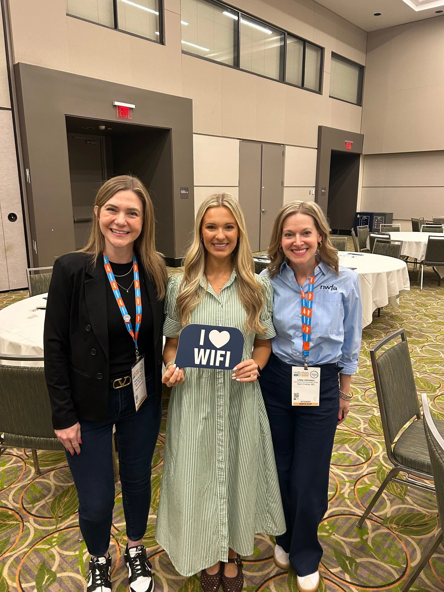 Confidence in Action: Owning Your Superpower at the NWFA Expo brought together inspirational voices, real stories, and meaningful connections!

WFCA staff member Maddie Rollins snapped a photo with Libby Johnston of @nwfa_hardwoodfloorsmag and Ashley