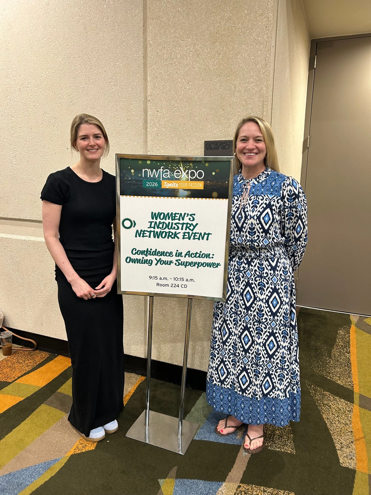 ⭐ Nothing better than connecting with amazing industry leaders and friends! It was wonderful to see Suzy and Mallory from @floorcoveringweekly at WIFI&rsquo;s Confidence in Action event during the NWFA Convention in Orlando!

Ready for the next oppor
