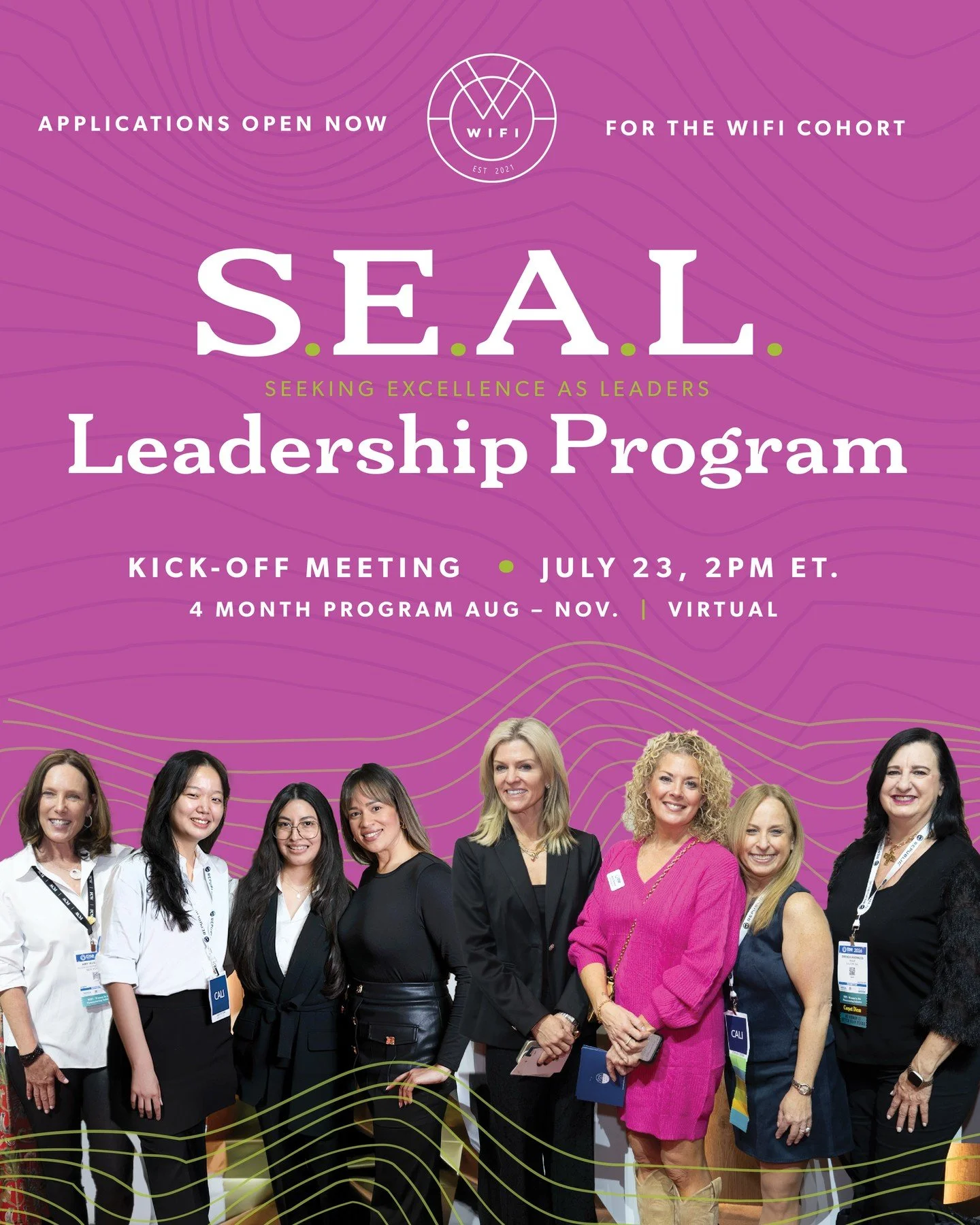 💙 The WIFI SEAL (Seeking Excellence as Leaders) Training &amp; Certification Program, offered in partnership with the @worldfloorcoveringassociation and Lead Every Day, begins with a virtual kickoff this Thursday at 2:00 p.m. ET.

Designed to help w