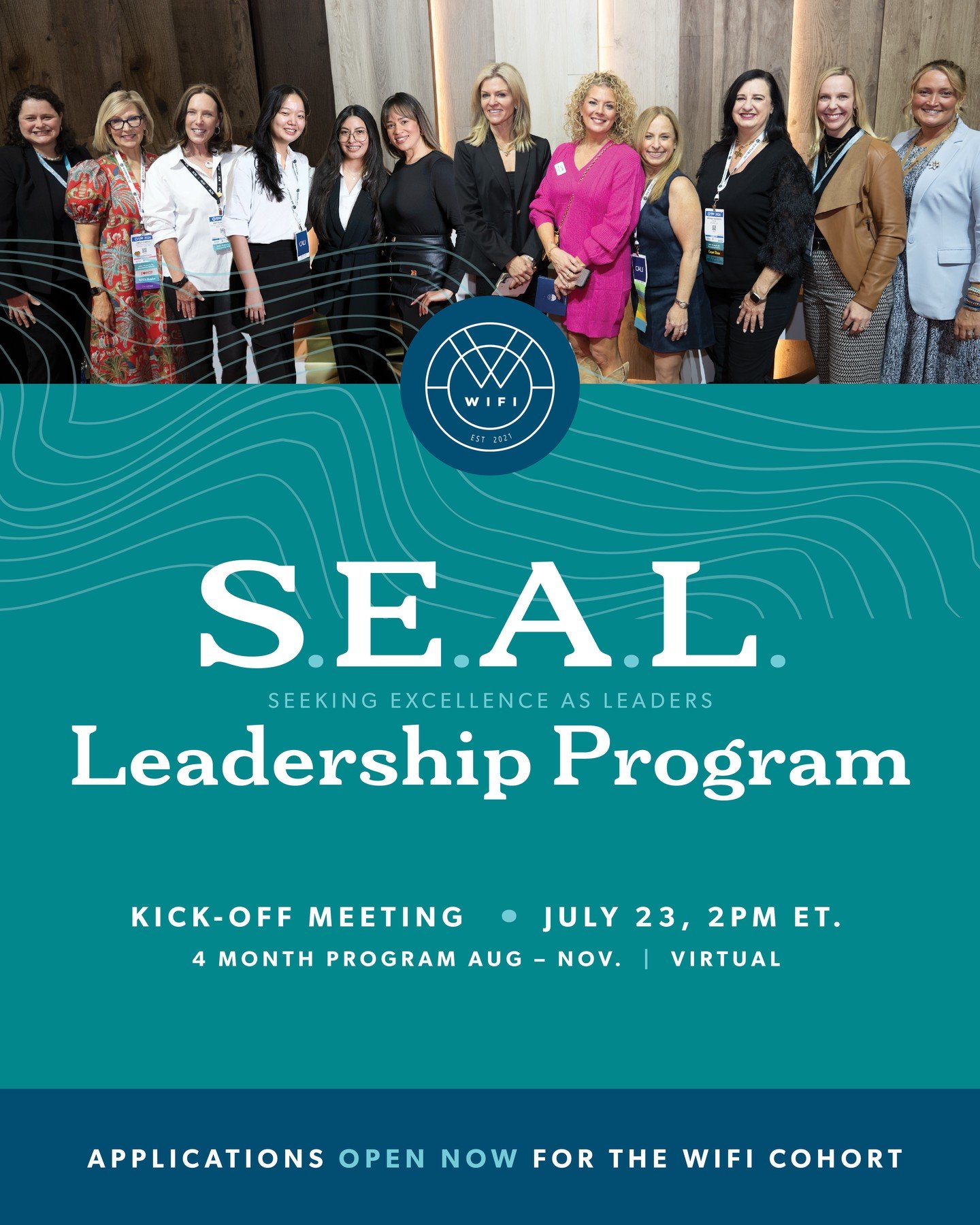 ✨ Don&rsquo;t miss your chance to build practical leadership skills you can put to work right away

Registration is open for the WIFI cohort of the SEAL (Seeking Excellence as Leaders) Training &amp; Certification Program offered in partnership with 