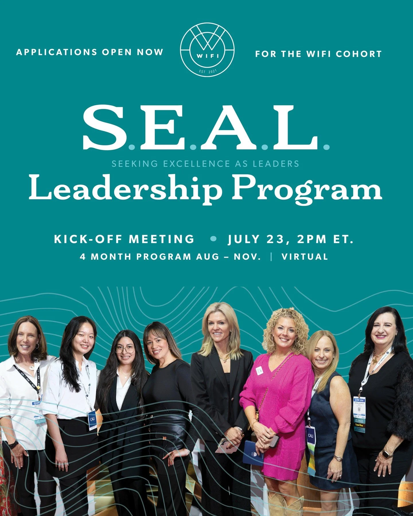 🎉 Applications are OPEN! 🎉

Ready to invest in your leadership journey?

Applications for the WIFI SEAL (Seeking Excellence as Leaders) Training &amp; Certification Program are officially open! Offered in partnership with the @worldfloorcoveringass