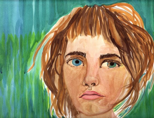 Self Portrait
Watercolor on paper
2008
