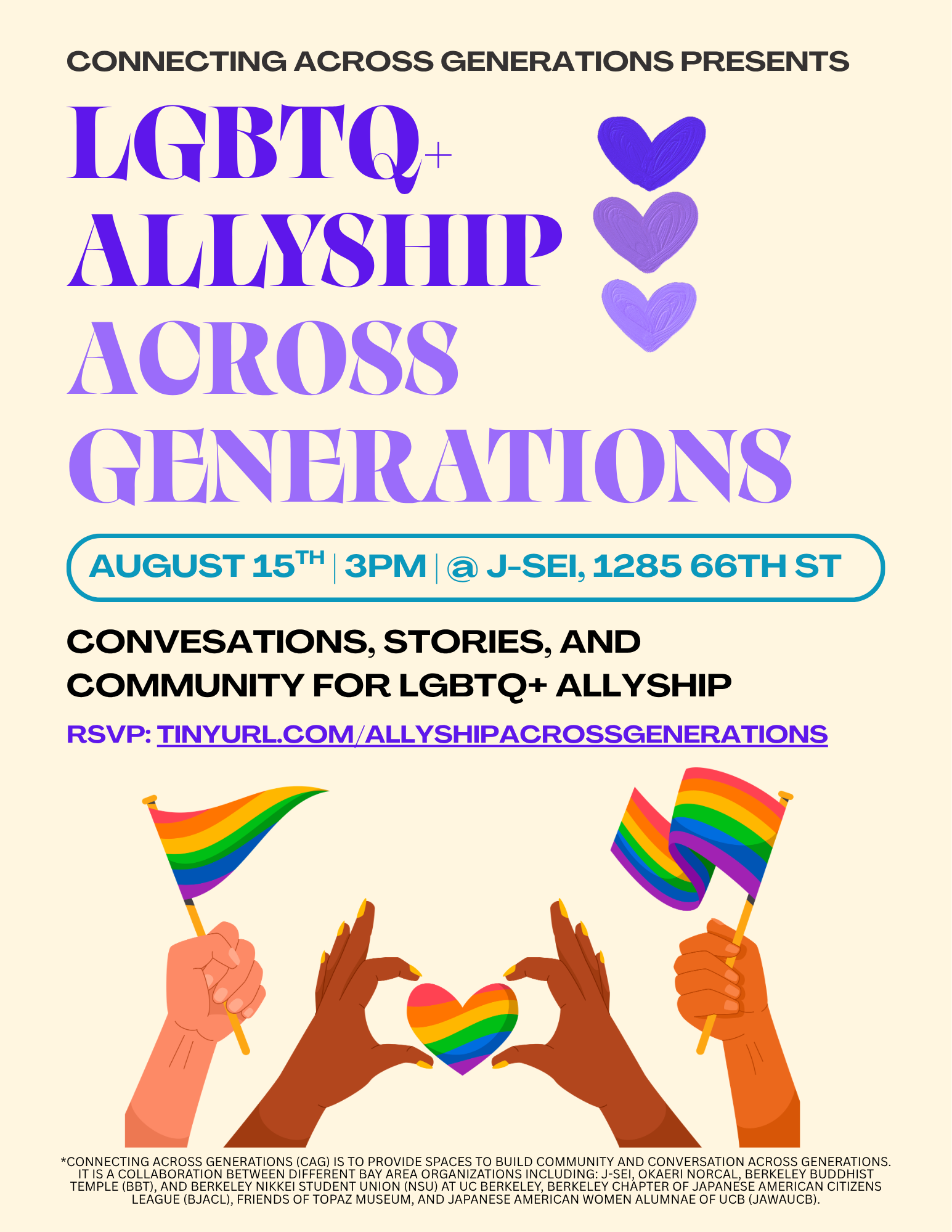 Connecting Across Generations: LGBTQ+ Allyship Across Generations
