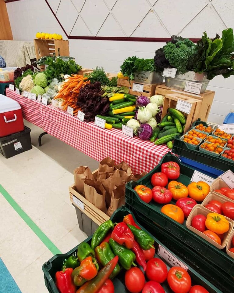 Chitek Lake Farmer's Market today! In the community hall, 8 - 1.