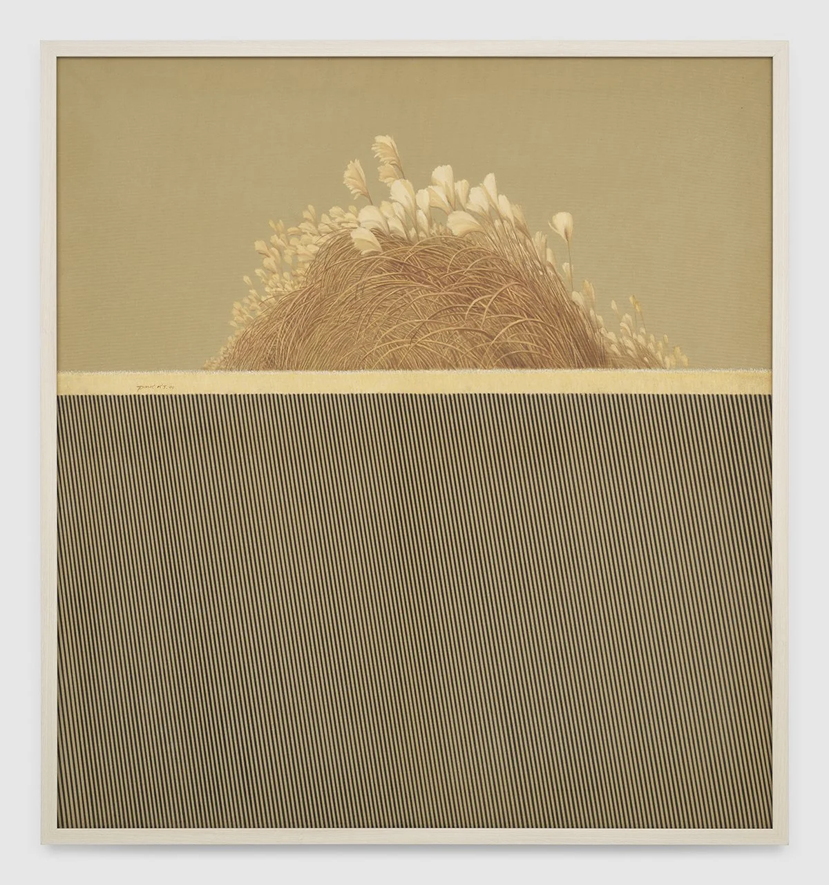 "Sound of Nature," 2001, Oil on canvas, 55.12 x 51.18 in. (140 x 130 cm)