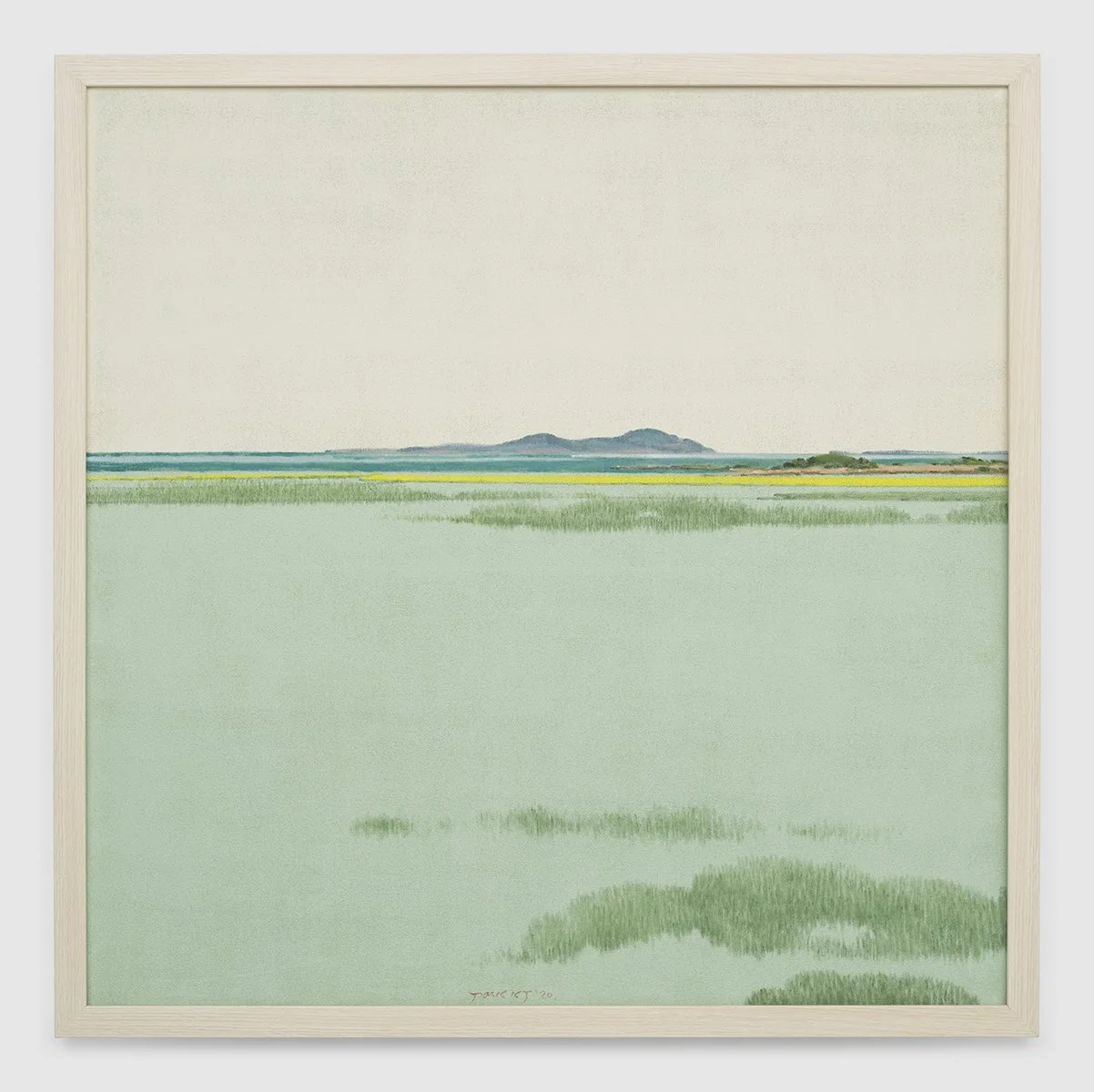 "Sound of Nature," 2020, Oil on canvas, 33 1/2 x 33 1/2 in. (85 x 85 cm)