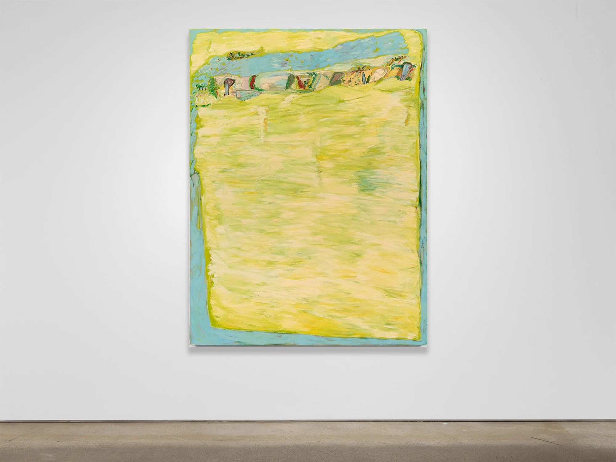 Loretta Dunkelman, "Poinsettia," 1986, Oil on linen, 80 x 60 in. (203.2 x 152.4 cm)