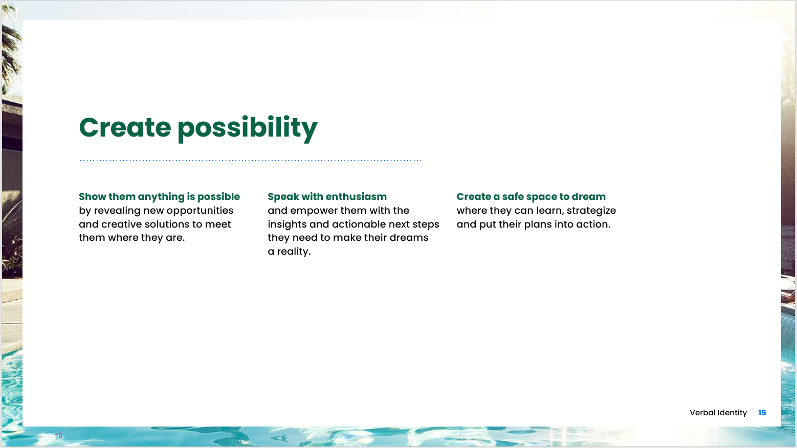 Zillow voice and tone