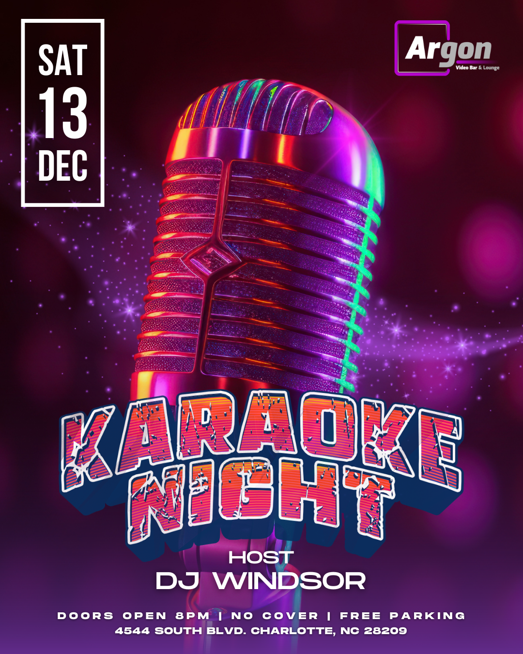 Saturday Night Karaoke
