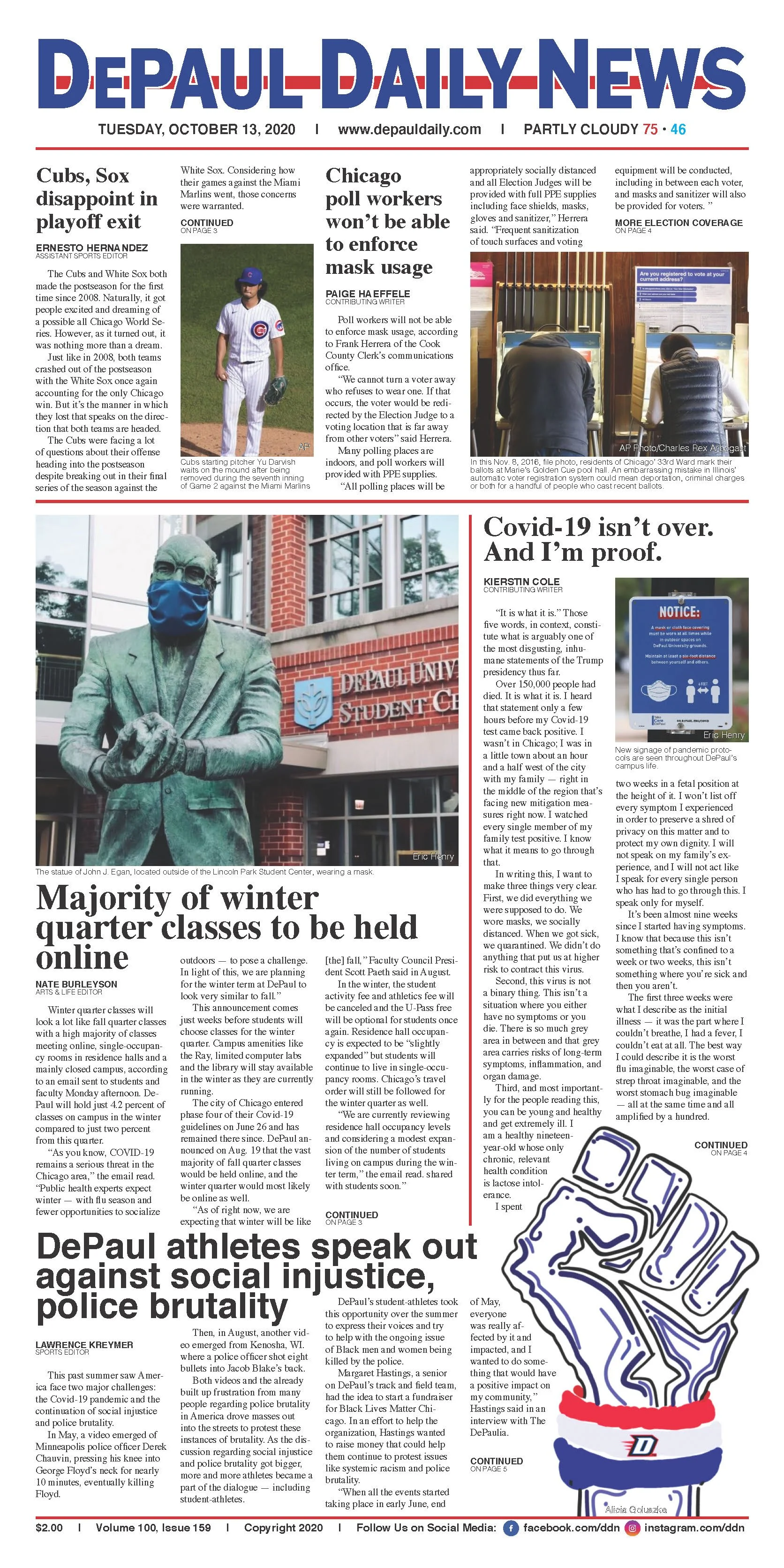 Newspaper Front Page