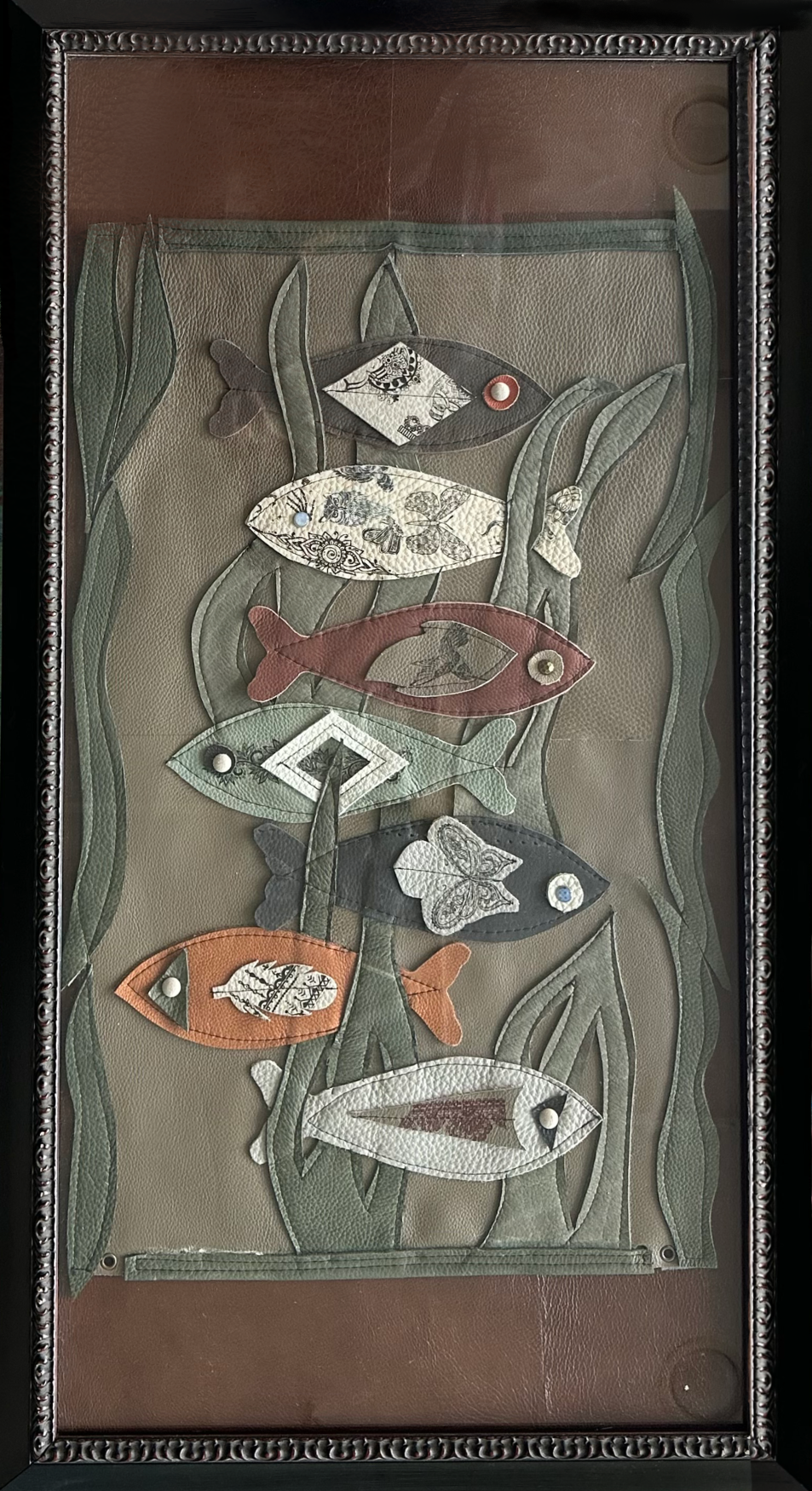 7 Fishes, 21 x 39 $500