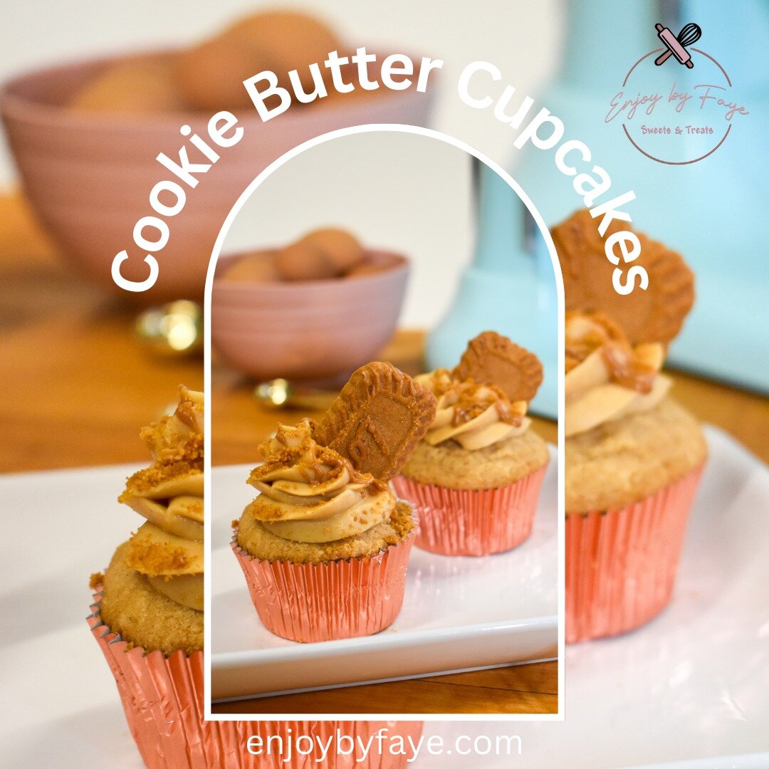✨ Best Seller Alert! ✨

Our best selling Cookie Butter Cupcake is truly something to dream about, but no need to dream when you can have your own! With soft, moist cake swirled with  cookie butter and topped with indulgent cream cheese cookie butter 