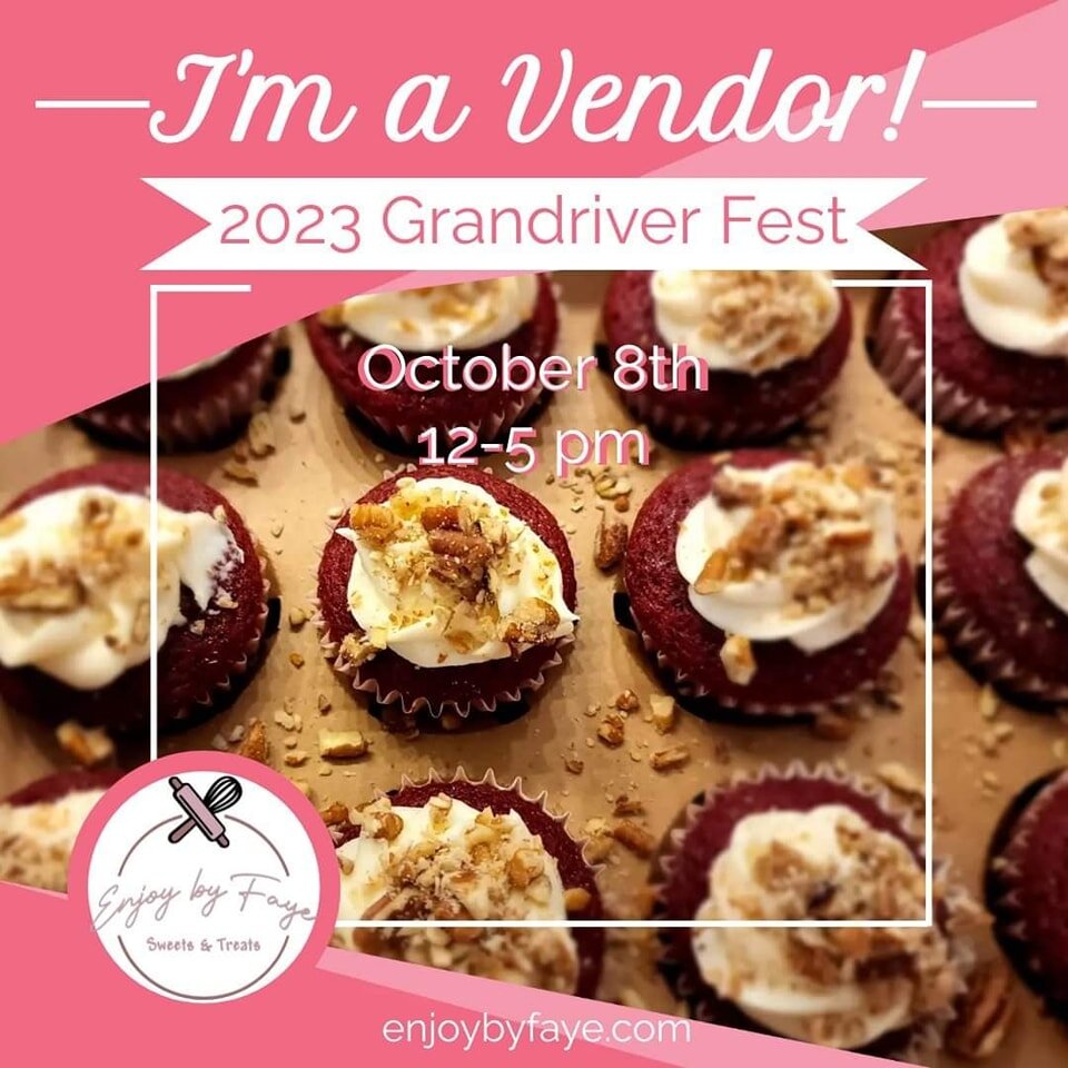 The office countdown to the Grand Riverfest is officially on as we are only two days away! We look forward to seeing you all there and serving some of your favorite classic sweat treats. Pre-orders are still open for those of you who want to make sur