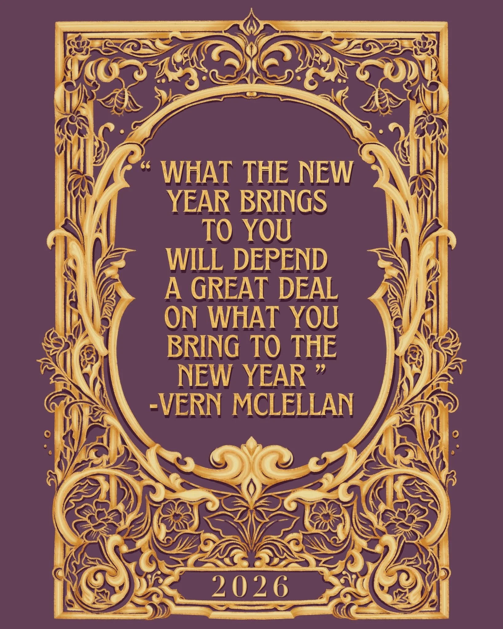 Closing out the year with a reminder I&rsquo;m carrying into 2026.
What we bring with us matters.
Wishing you a gentle, intentional start to the new year. ✨

#bookcoverartist #bookishillustration #bookdesign #coverdesign #bookstagramartist #bookishcr