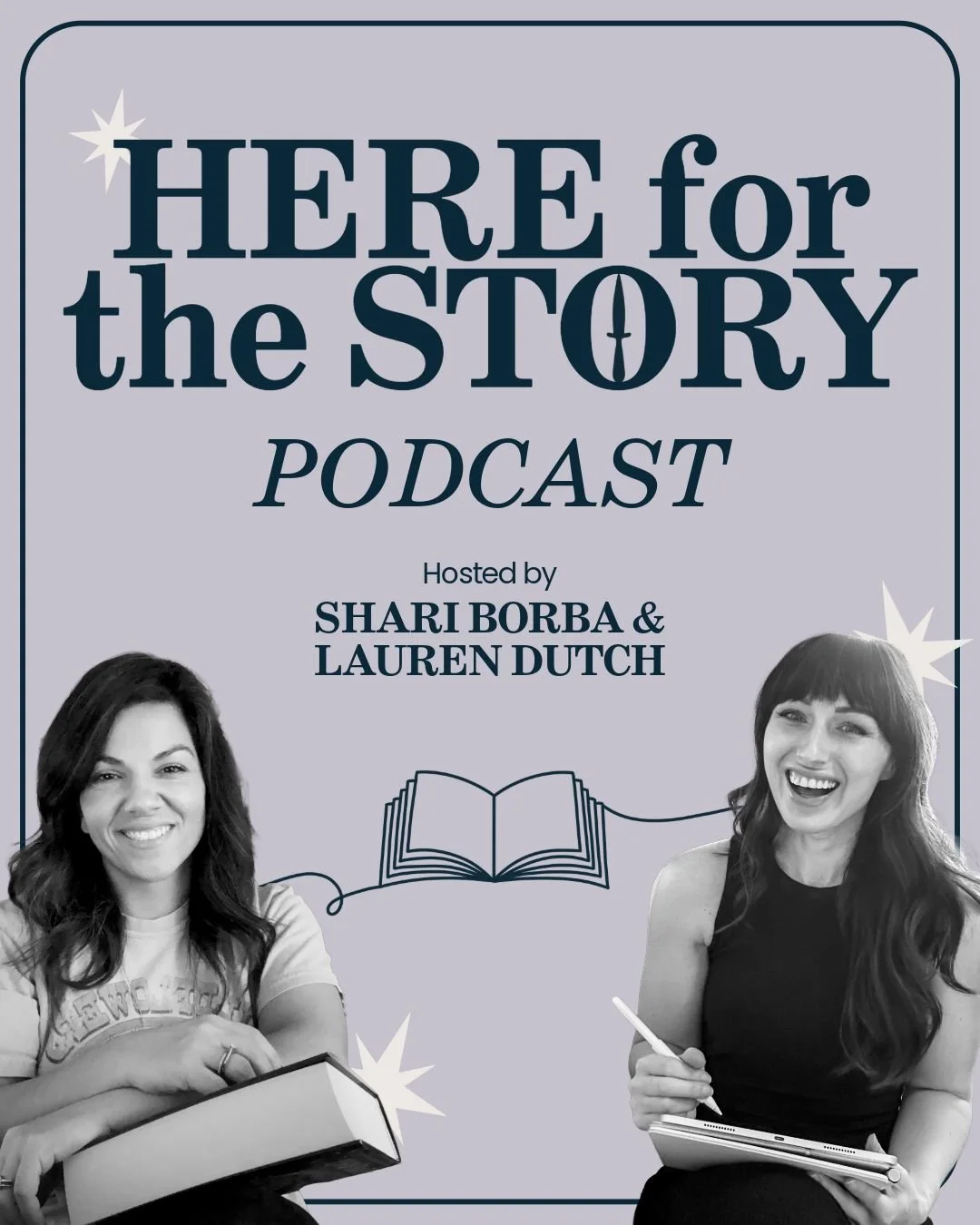 Introducing, Here for the Story. A cozy podcast about books, creativity, and connection. Each episode, we&rsquo;ll be sharing what we&rsquo;re reading, what we&rsquo;re working on, and chatting with authors, creatives, and fascinating people from our