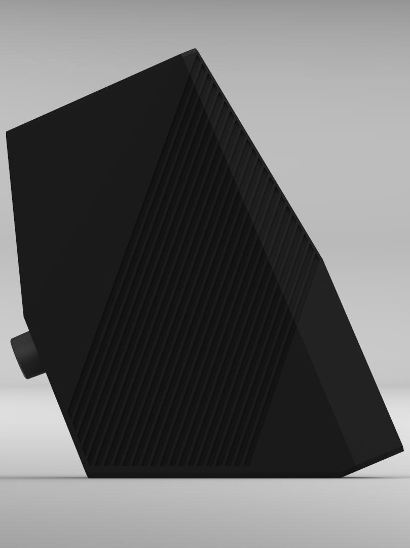 Left/Powered speaker