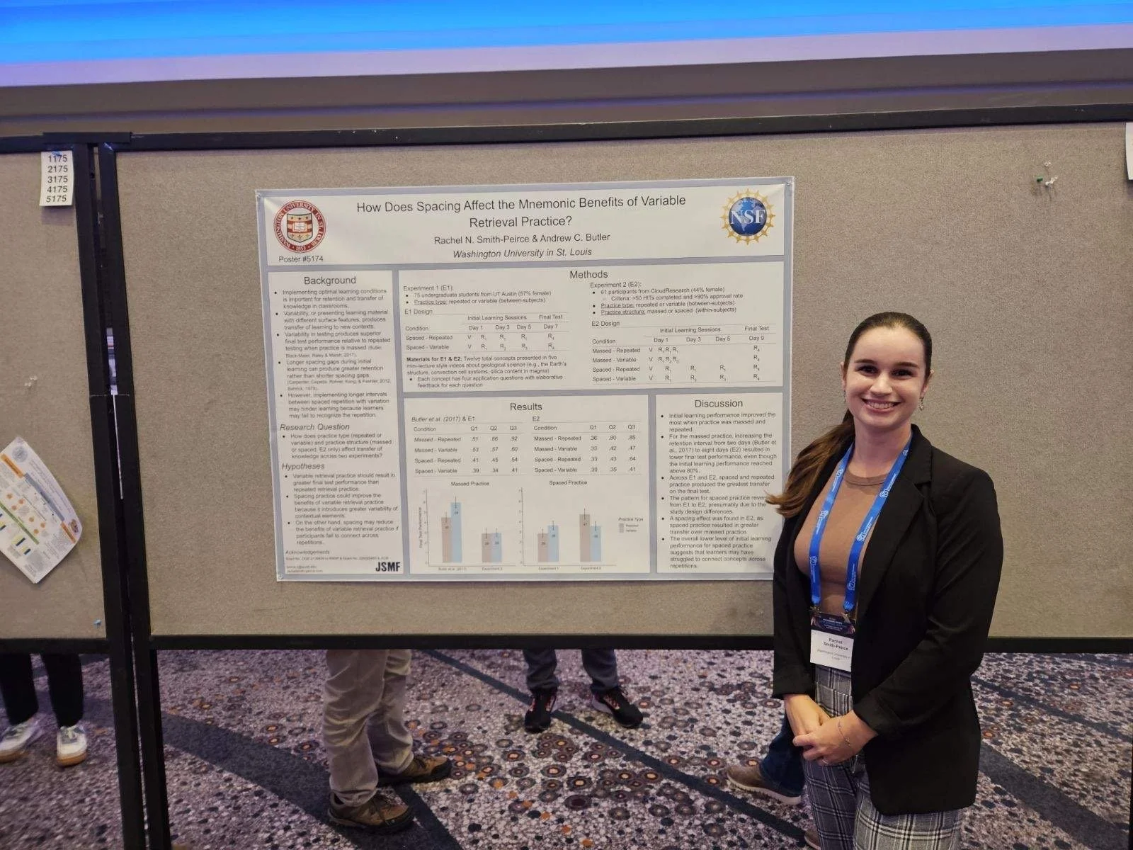 Rachel presented a poster at the 2023 Psychonomic Society annual meeting.