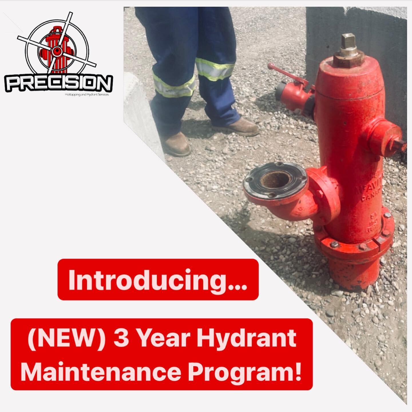 Introducing Precisions new 3 year subscription program. Book yourself on a seasonal schedule and see what we have to offer with our new 3 year peace-of-mind program! Contact or visit our website in the bio to learn more!

#hottapping #plumbing #const