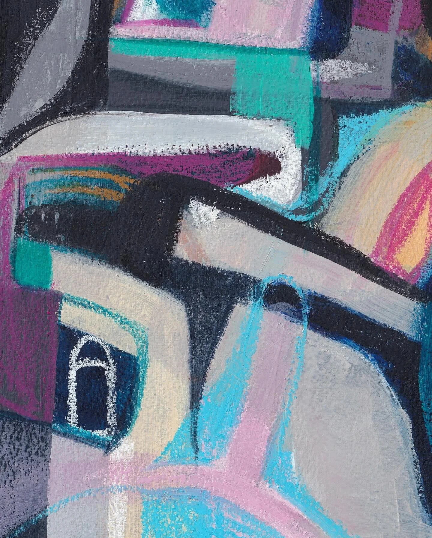 ✨ Details tell a story&hellip; ✨
A close-up glimpse into my latest abstract piece&mdash;
Sometimes the smallest details hold the deepest meaning. 

#AbstractArt #ArtDetails #TextureLover #CloseUpArt #ArtistAtWork #ArtTherapy#ModernArt#AbstractPaintin