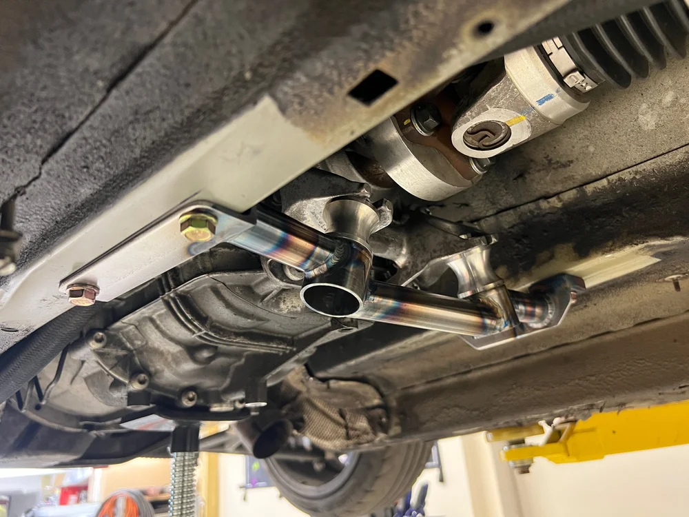 E46 to GS6-53BZ transmission swap crossmember — Fresh Produce