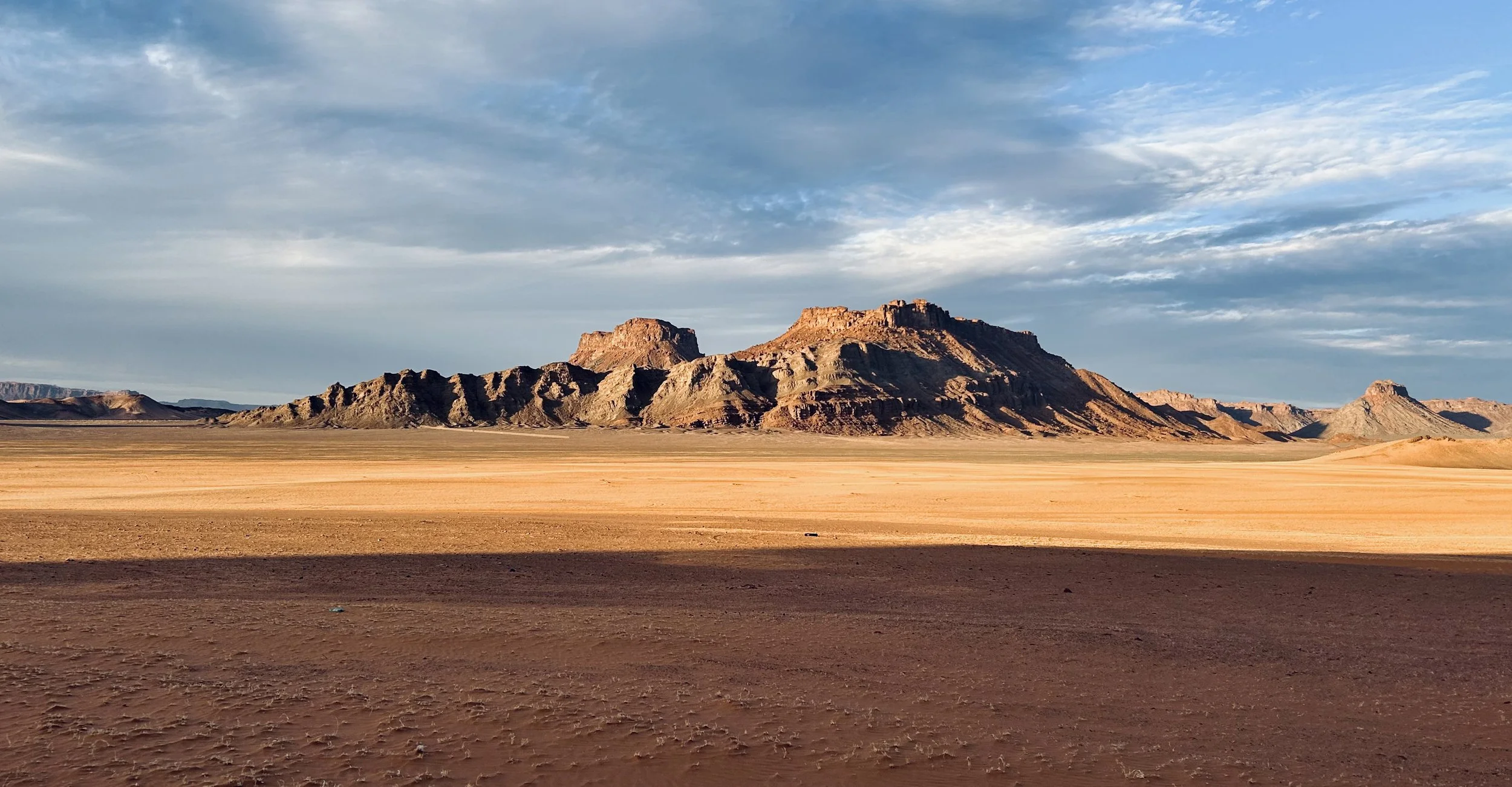 Location scouting in Saudi Arabia