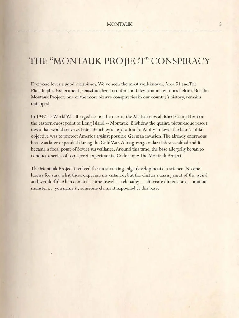 Stranger Things Series Bible Pitch Deck