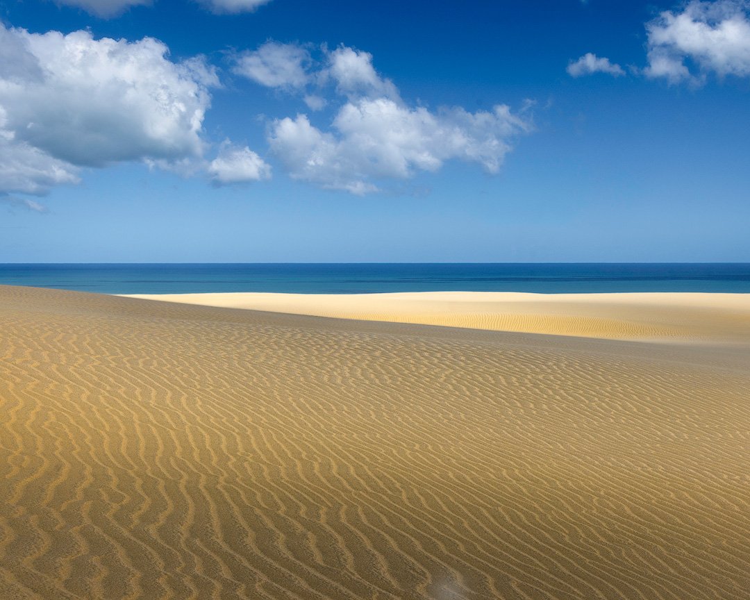 Sand to Sea - Northland, NZ.

From the giant dunes of Te Paki to the Tasman Sea and from golden sand to sky blue.