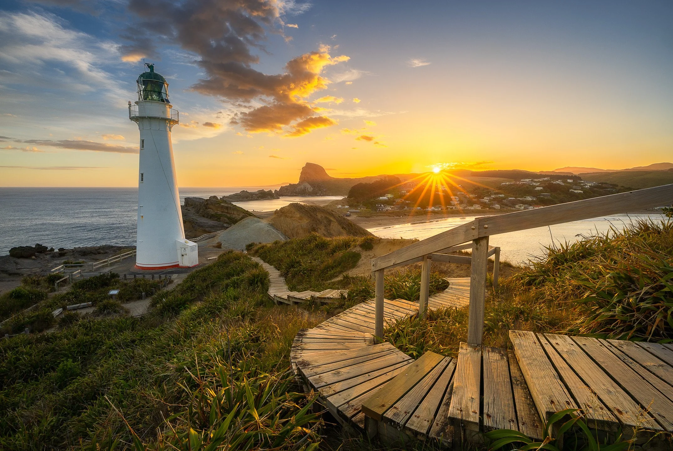 Lighthouse Walk (horizontal) | Castlepoint, NZ