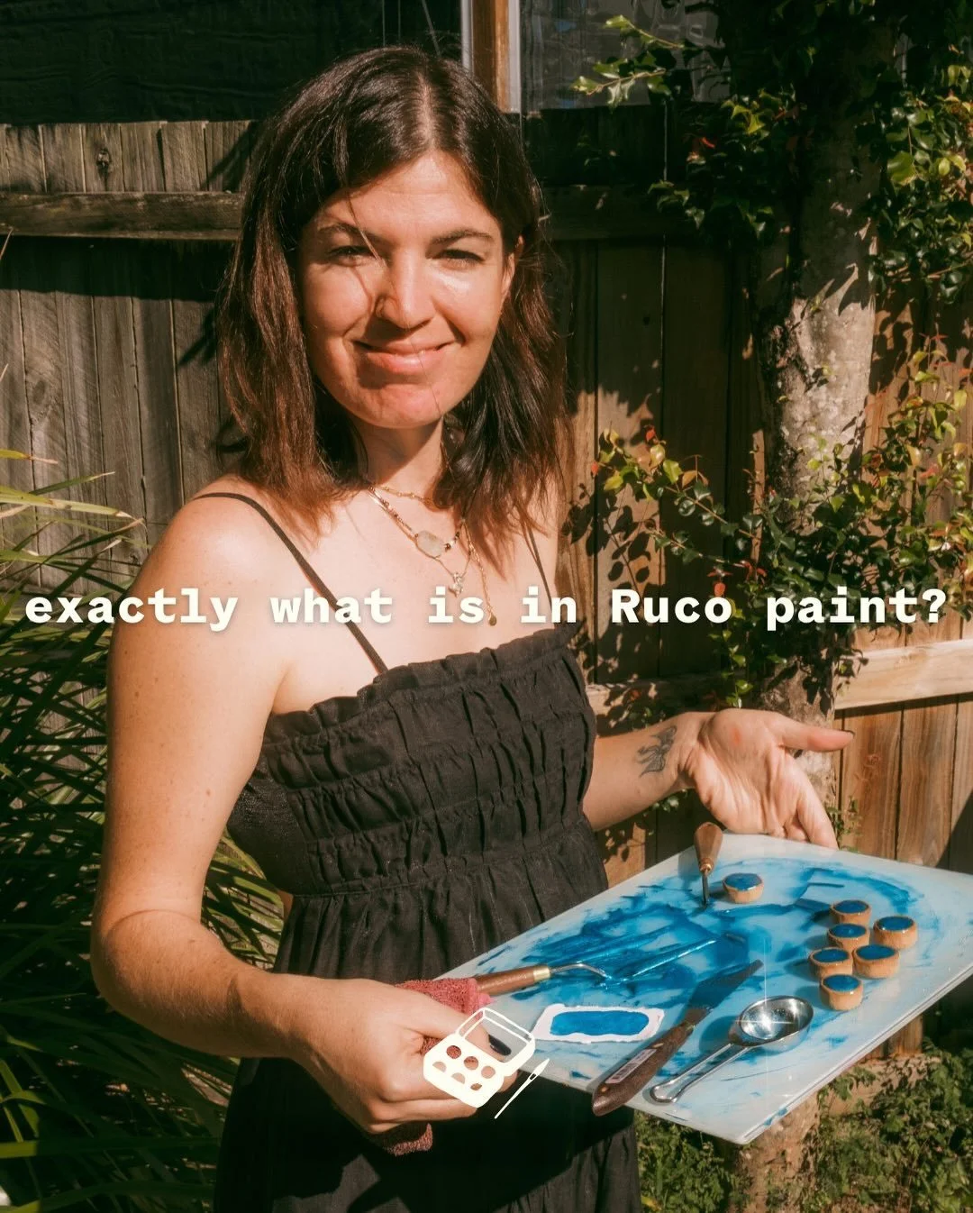 Keeping it simple, the way water paint has always traditionally been made. Why complicate something that&rsquo;s already the best? 🌙 

captured by @lilyjeanphotographs a few months ago making a small batch of &lsquo;Lumeria&rsquo; blue shimmery wate